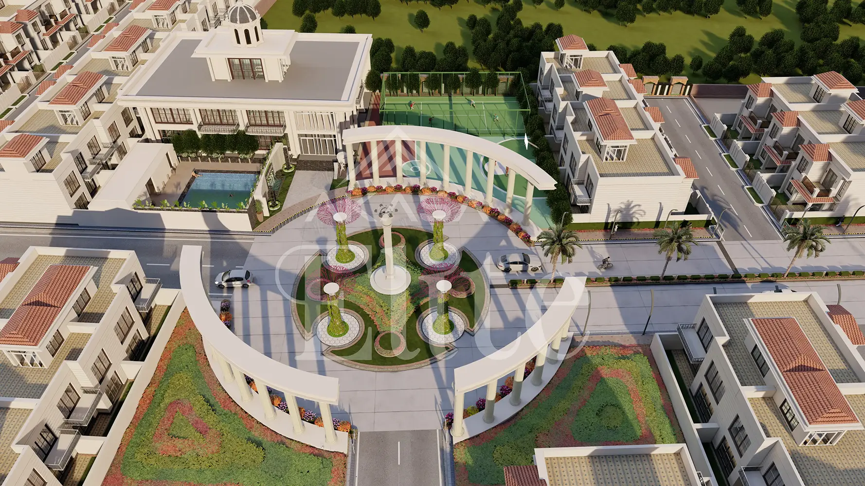 Gallery Image 4 - Eldeco Emperia plots layout